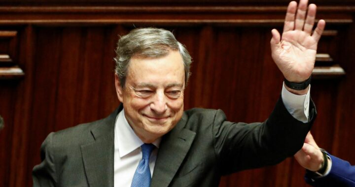 Mario Draghi bids farewell to the lower house of parliament